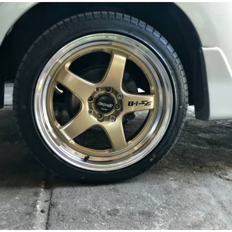 Stiker Velg Lenso D1-SE Project New Keren