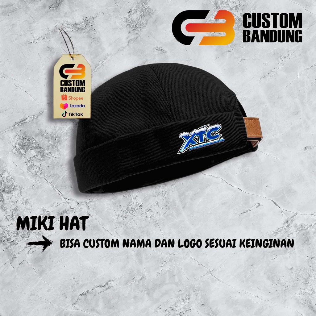 Topi Miki hat XTC 2 Miki Hat Peci Miki hat Topi Miki hat Anak &amp; Dewasa Topi Brimless Premium