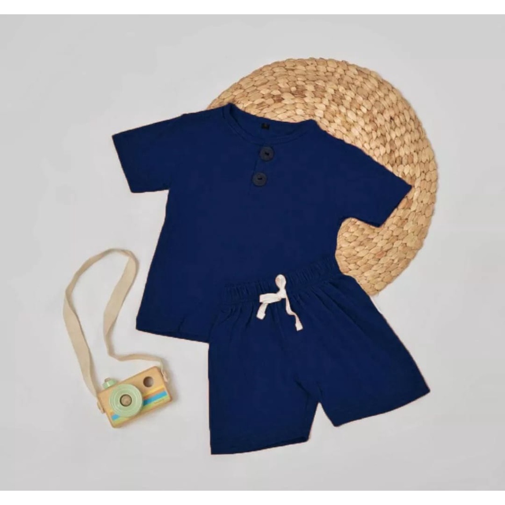 Setelan Baju Anak Laki2 dan Perempuan Motif Kiano Terbaru Usia 6 Bulan Sampai 5 Tahun