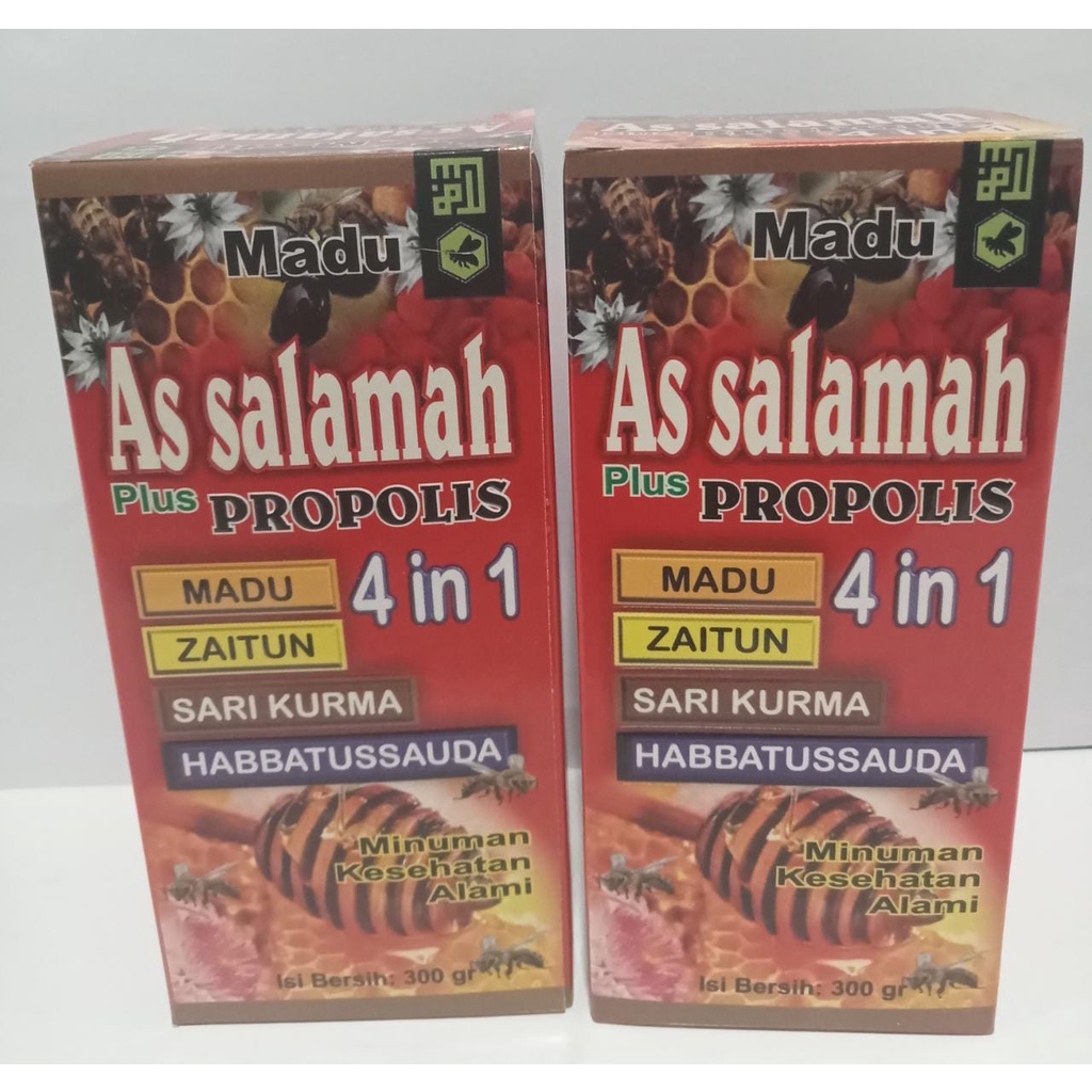 

Madu As Salamah Plus Propolis 4 in 1