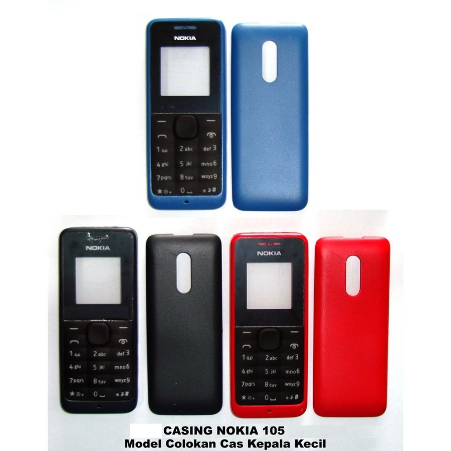 Case Nokia 105 2015 Full Body Set Housing Nokia N105 2015