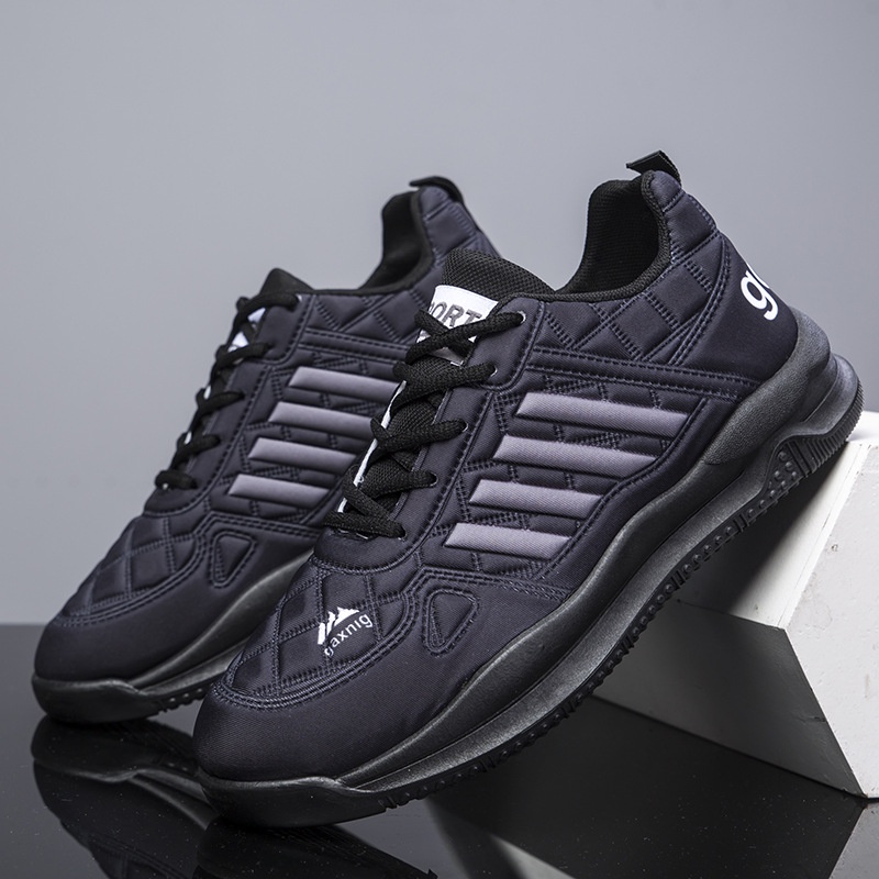 Sepatu sneakers pria import sepatu sporty sepatu kasual sepatu olahraga premium gaxing-go Premium quality hitam