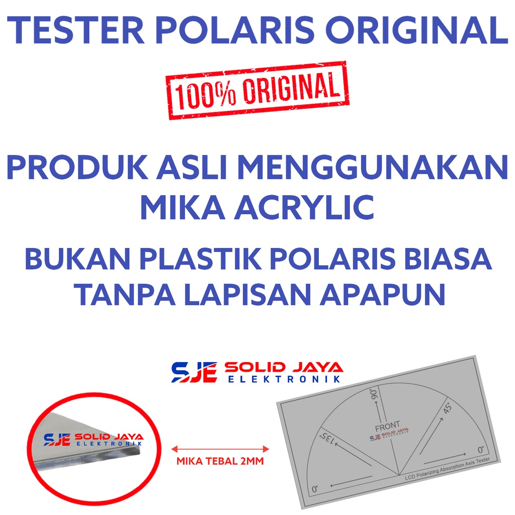 TESTER POLARIS LCD LED ALAT UKUR UJI TEST DERAJAT DERAJAD POLARIZER POLARISER PANEL ALAT UKUR TEST SUDUT DERJARAT POLARAIS POLARISER TEST ALAT TEST UKUR