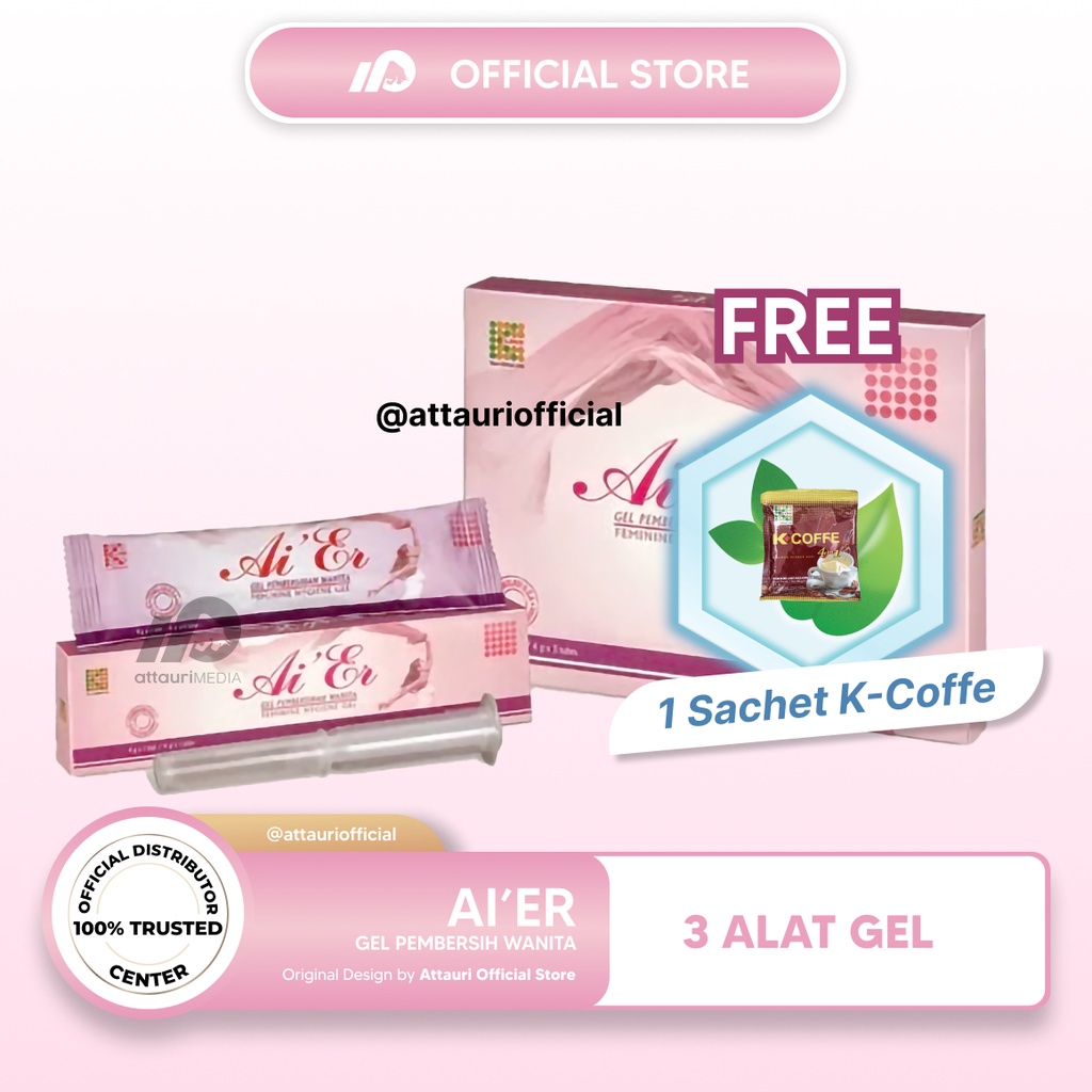 [EXCLUSIVE] AI ER Feminine Hygiene Gel (1 Box isi 3 Alat Gel) Pembersih Kewanitaan Gen Puyikang Taka