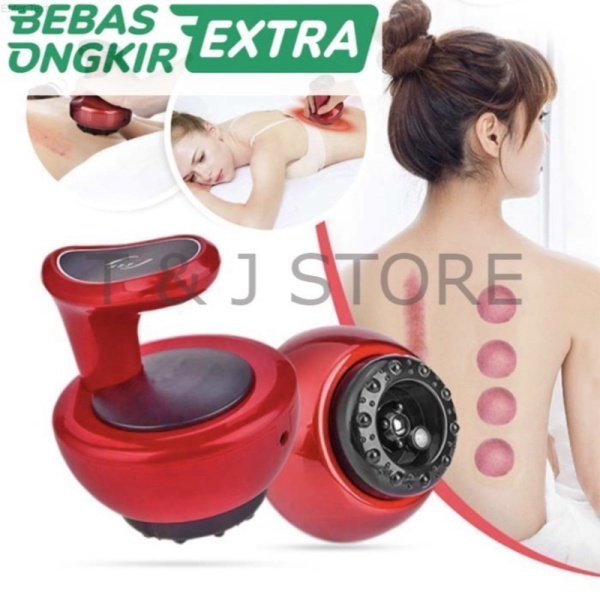 Unik TJ Alat Bekam Kerik Badan Elektrik Ckeyin Massager Diskon