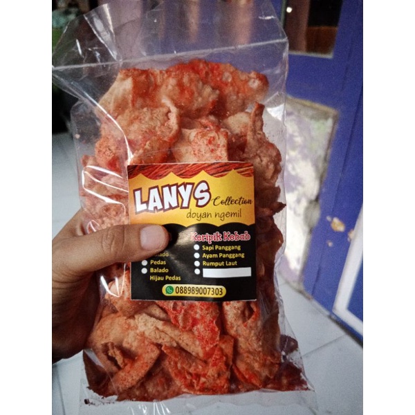 

keripik kebab gurih manis bikin nagih