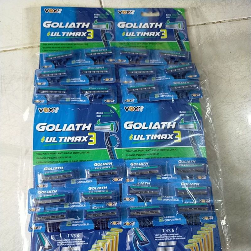 Cukuran Kumis Goliath 3 Mata pisau