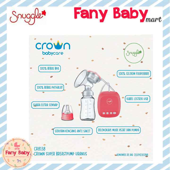 CROWN SNUGGLE SUPER BREASTPUMP