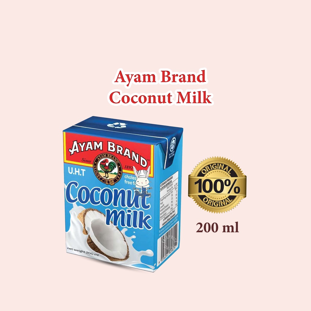 

Ayam Brand Coconut Milk Santan 200 ml