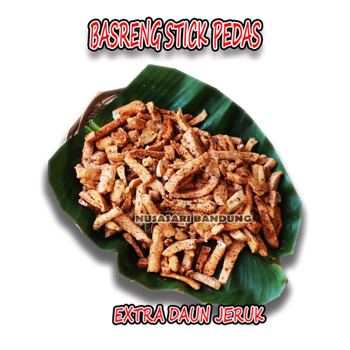 

Basreng Pedas Extra Daun Jeruk Cemilan Pedes Viral 500 gr