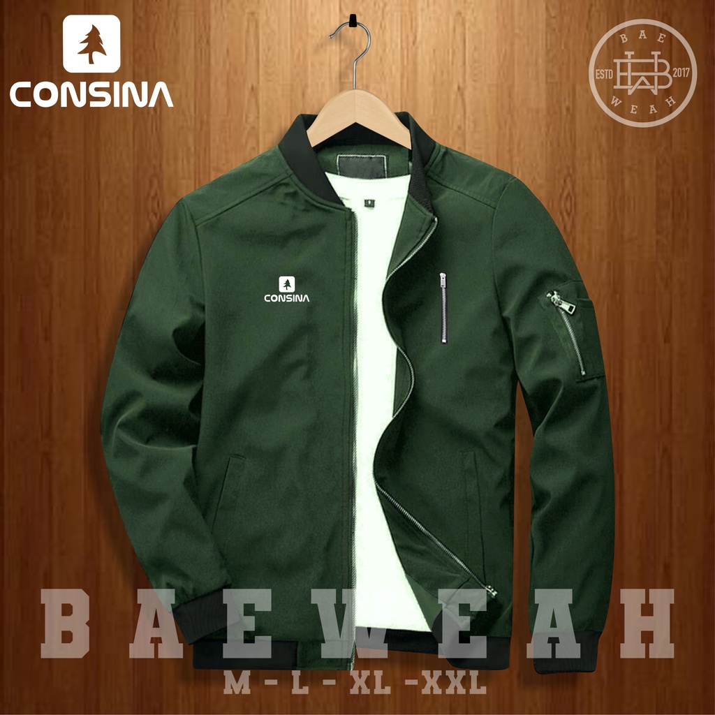 Jaket Bomber Kasual Premium Parasut semi anti air PRIA WANITA