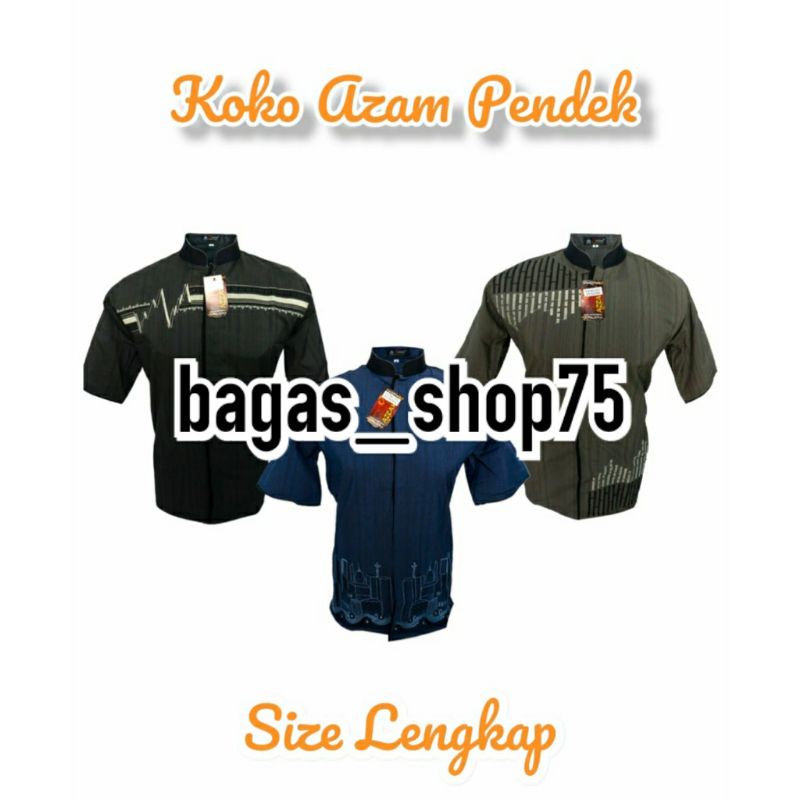 KOKO DEWASA || BAJU KOKO BORDIR DEWASA PRIA || KOKO AZZAM