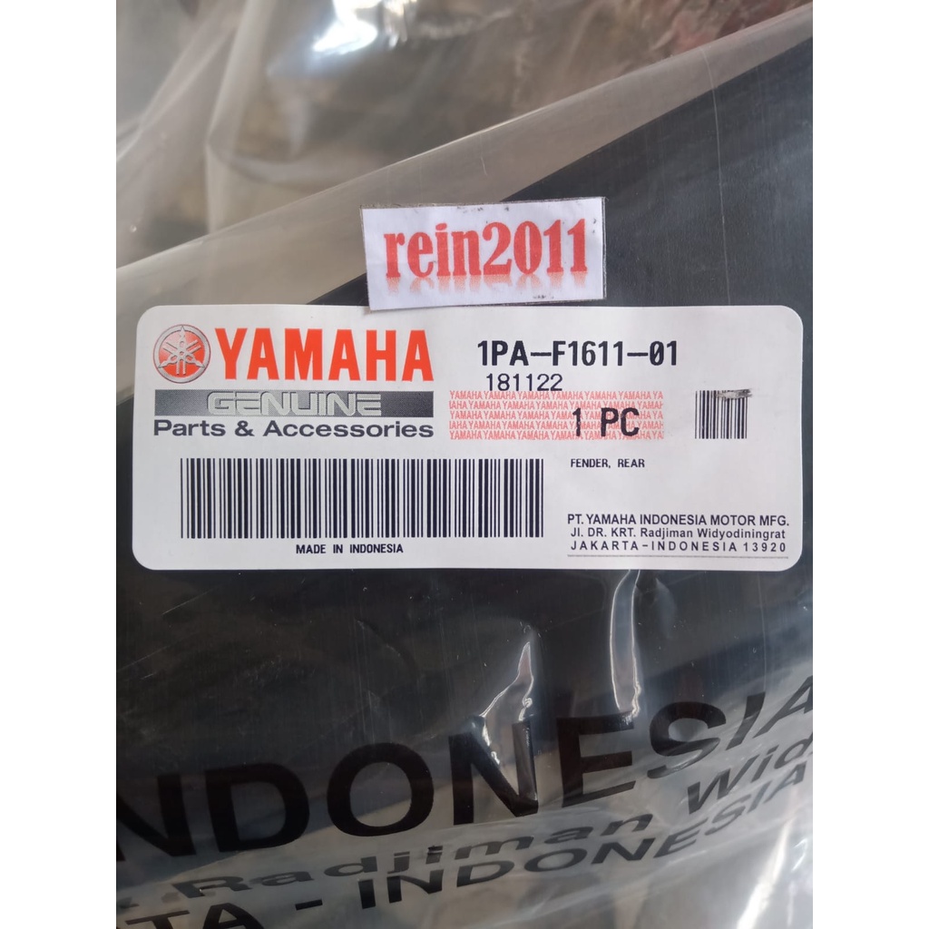 SPAKBOR SLEBOR BELAKANG VIXION NVL ASLI ORI YAMAHA 1PA F1611 01