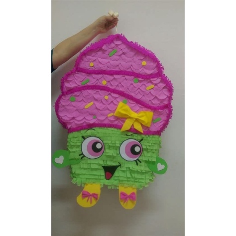 Pinata Pukul / Pinata Karakter Ulang Tahun Motif Cup Cake Lucu
