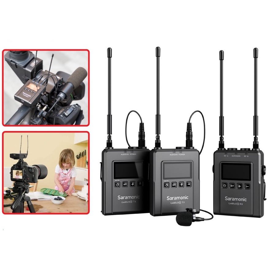 Saramonic UwMic9s Kit2 Wireless Microphone / Microphone Saramonic