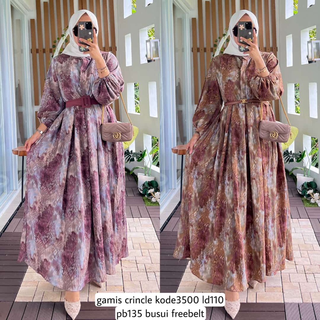 Gamis Crincle By Alvaro Collection