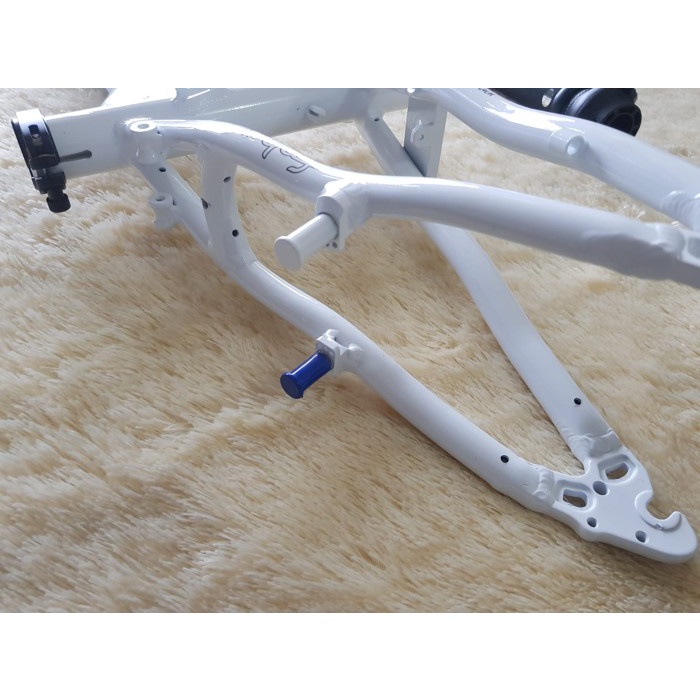 Frame Fork FNHON BLAST Putih Vbrake 20inc New