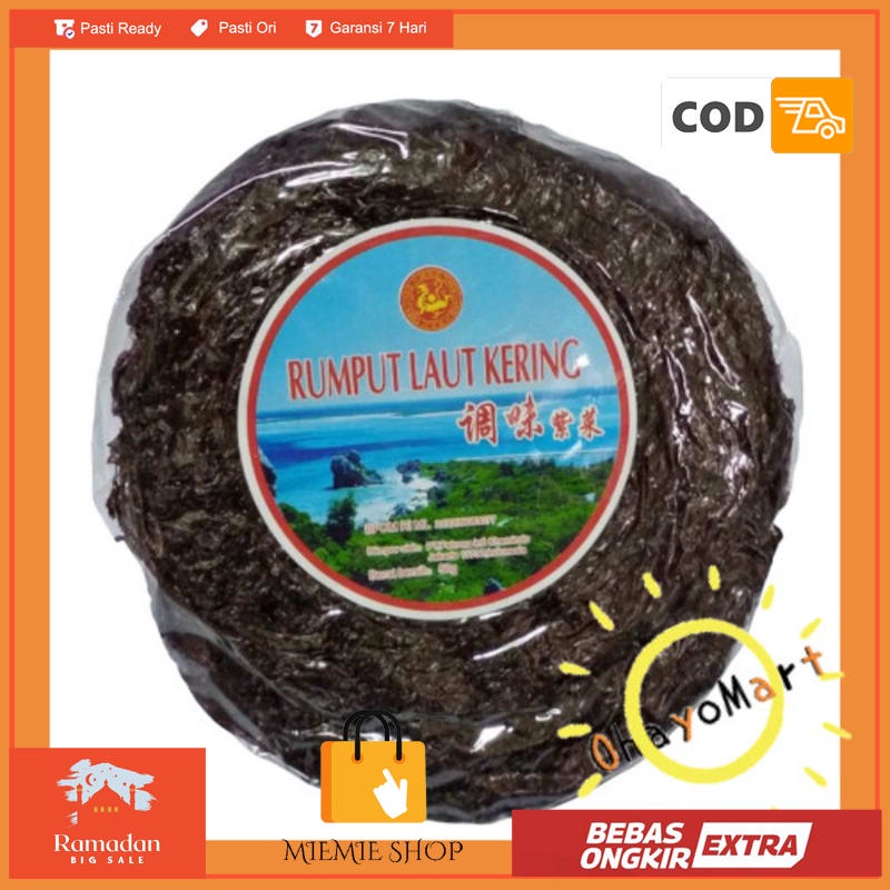 

Rumput laut kering Cichai / Cicai 50g