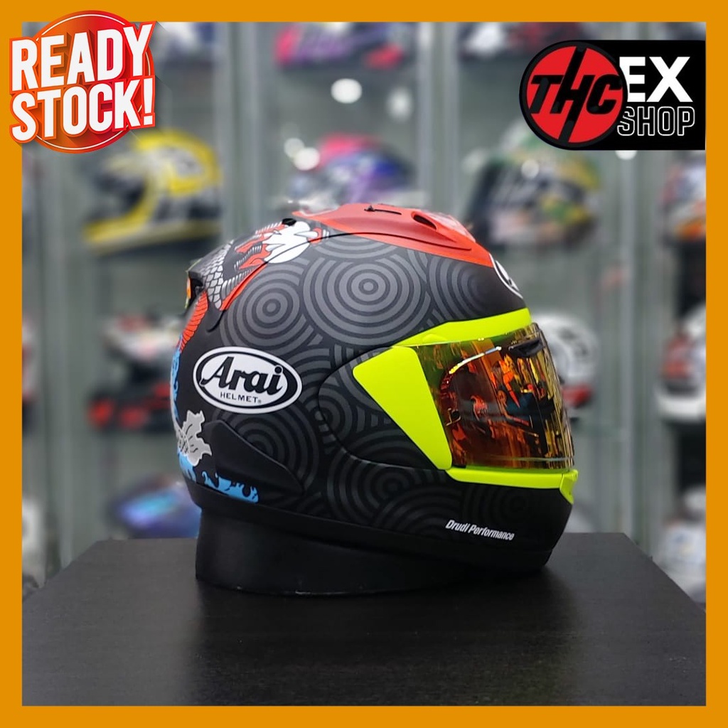 ARAI TATSUKI SIZE L SECOND 2ND ORIGINAL FULL FACE MOTORCYCLE HELMET