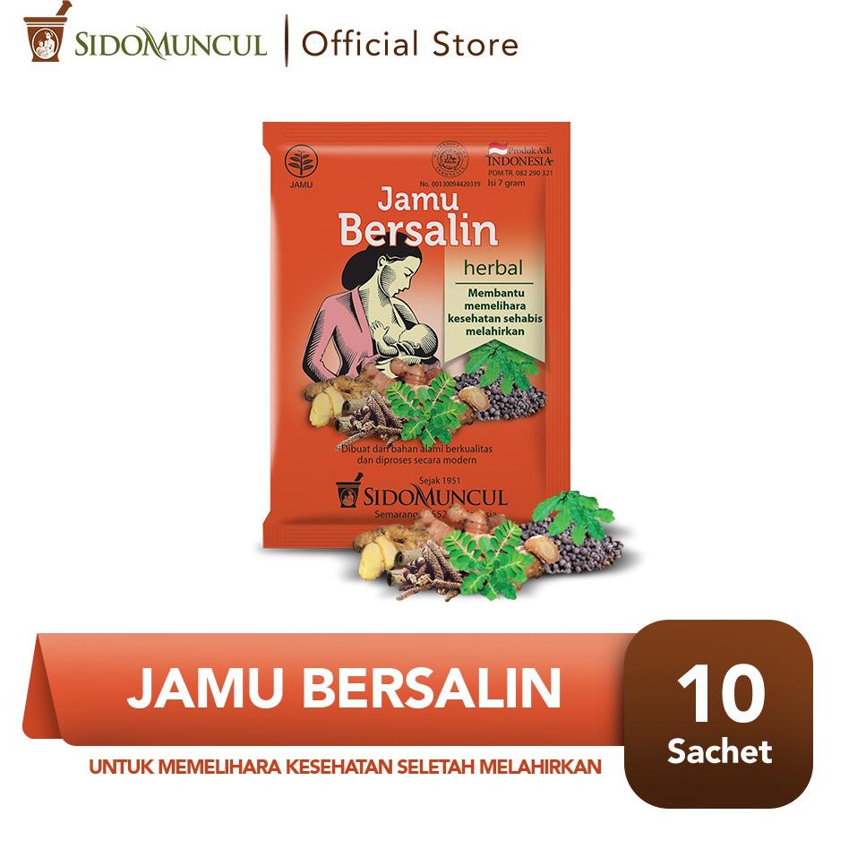 

❤[PROMO ⚡ALE!!!]❤ Sido Muncul Jamu Bersalin 10's Herbal - Setelah Melahirkan