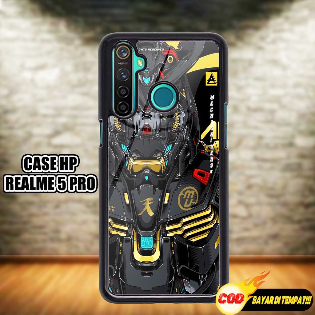 Case Realme 5 Pro [GUNDAM] Casing Realme 5 Pro - Case Hp Realme 5 Pro TERBARU 2D - Case Murah - Case