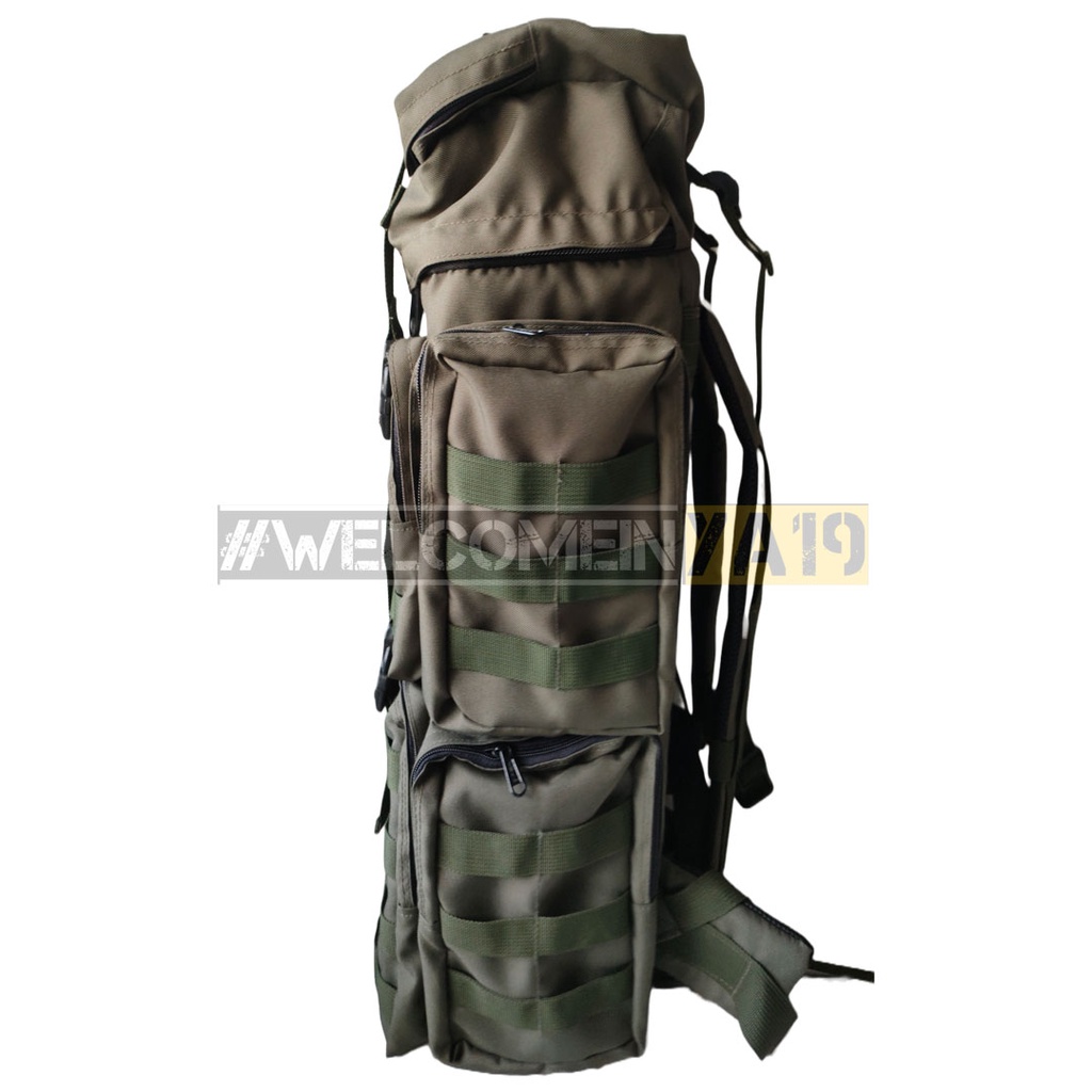 Tas Ransel Raider Jumbo 100L Hijau