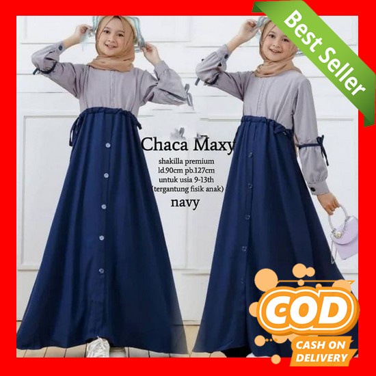 Gamis Anak Tanggung Perempuan 5 6 7 8 9 10 11 Tahun 2023 Remaja Baju Muslim Anak Terlaris Korea Bisa Cod Gamis Anak Perempuan Umur 11 12 Tahun Baju Muslim Anak Cewek Chaca 10-12-13-14-15-16-17 Th...