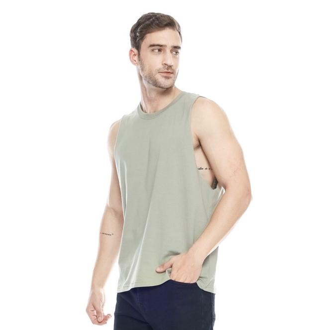 RECOMENDED Muscle tees / Trunk tank / lekbong gym / singlet gym / Low Cut Gym / Low Cut Pria / Singl