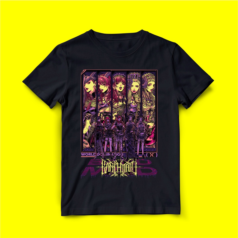 Kaos Distro Band - Kaos Band Maid Jepang Japan
