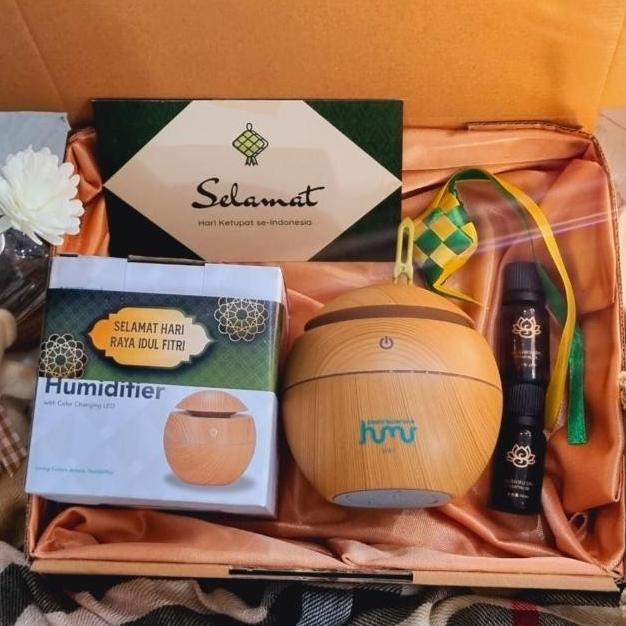 

Hampers Lebaran Humidifier / Kado Lebaran / Hadiah Idul Fitri Keranjangdilan
