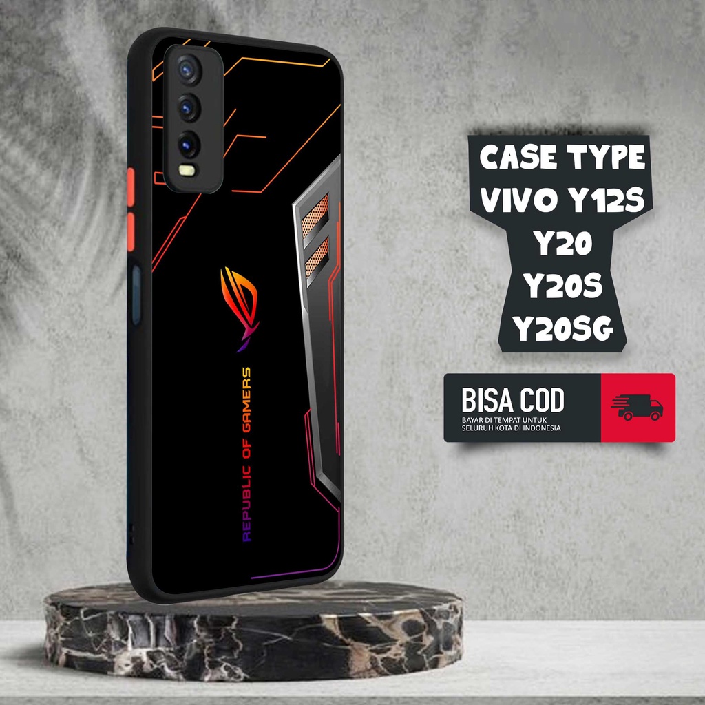 CASE VIVO Y12S / Y20 / Y20S / Y20S G [ROG GAMERS] TERLARIS CASING VIVO Y12S / Y20 / Y20S / Y20S G TE
