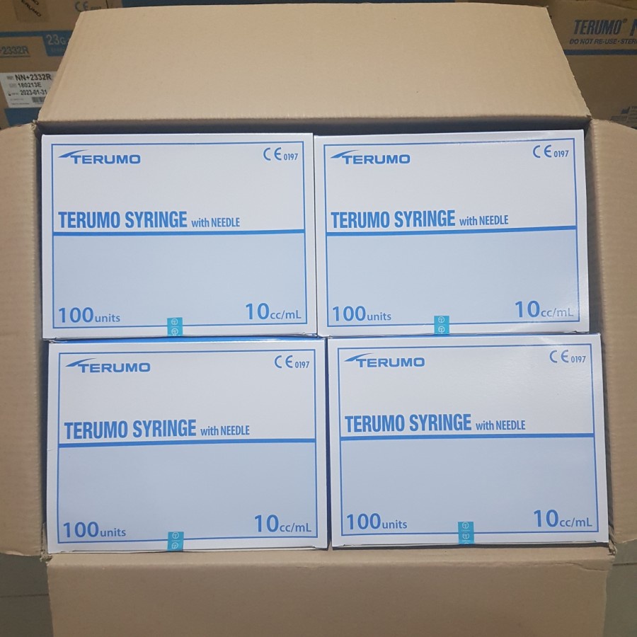 Disposable Syringe 10 cc Terumo Spuit 10 Ml Terumo