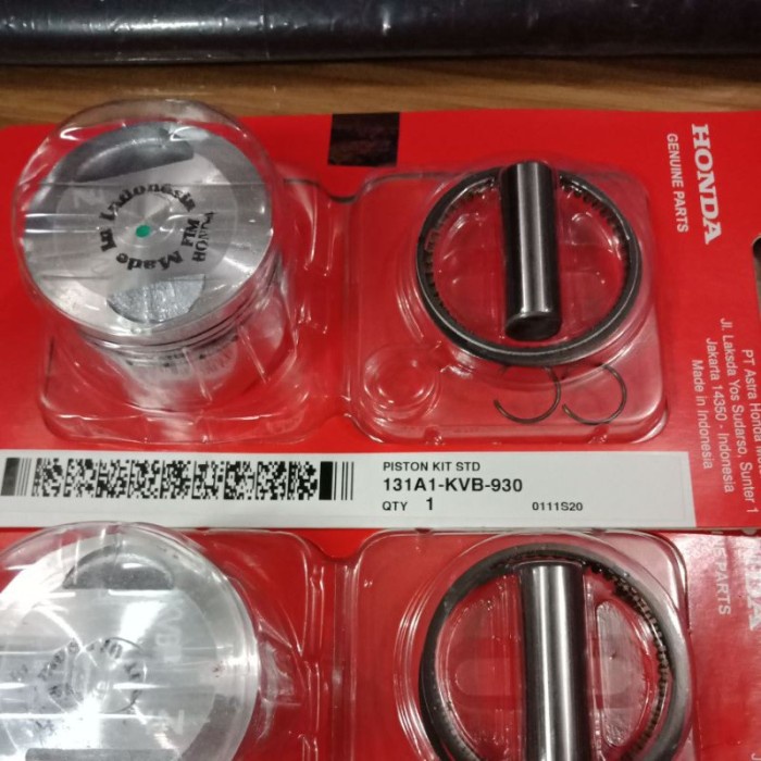 Free Ongkir Piston Ring Seher Vario 110 Karbu Os Size Standar Std 50 100 Ori Ahm