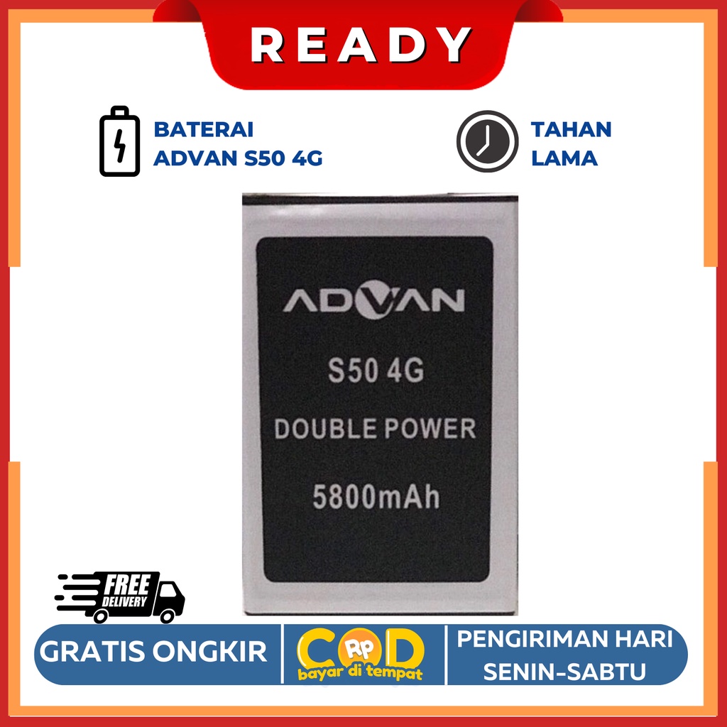 Baterai Advan S50 4G Original 99