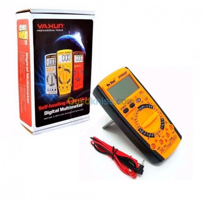 Original YAXUN YX-9205A+ Multimeter Digital Resettable Full Protection