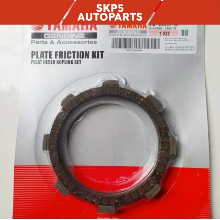 Kampas Kopling Yamaha Jupiter Z Burhan Vega R Ori Ygp Kode 037
