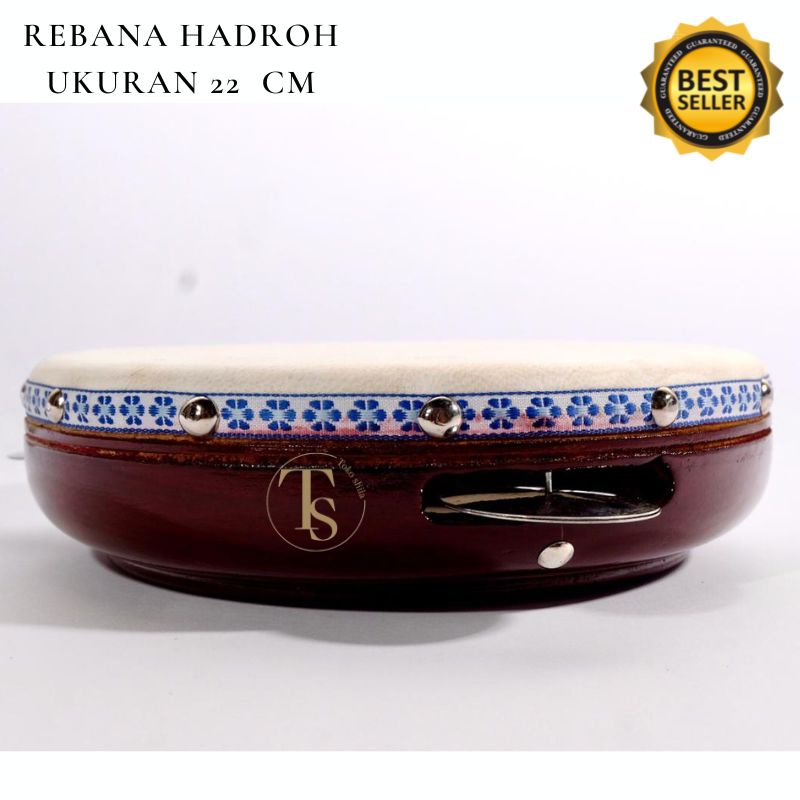 rebana mainan anak  ukuran 22cm alat musik rebana  rebana anak alat rebana alat hadroh rebana hadroh