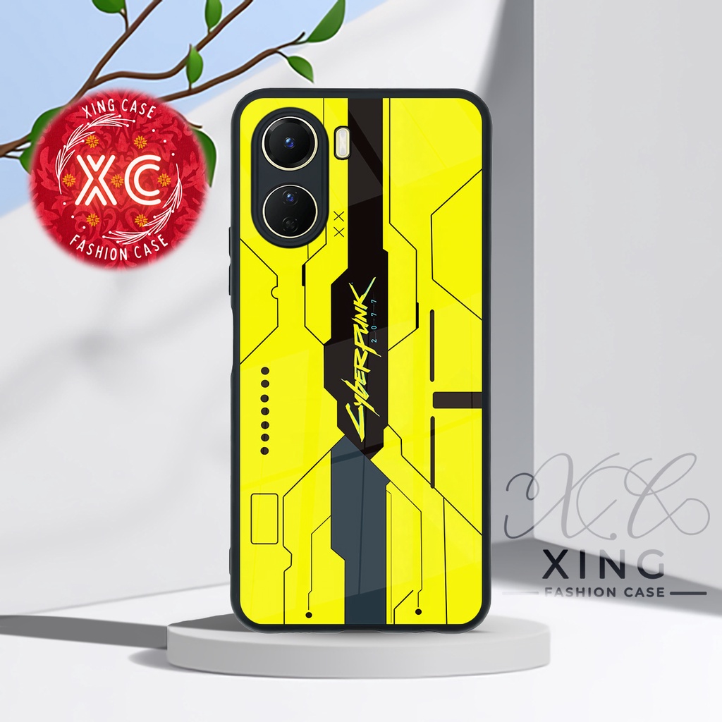 |EZ09| XING CASE HP VIVO Y16 GLOSSY KILAU EFEK KACA | REQUEST CASE HP CUSTOM SOFTCASE HARDCASE | CAS