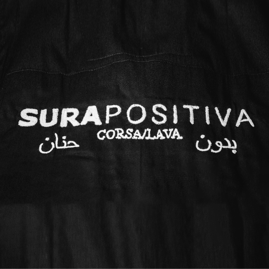 Sura Positiva - Work Shirt Zipper (Salavaa) Boxy Black