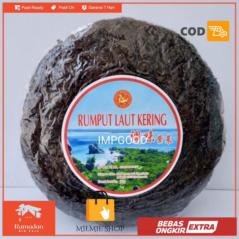 

RUMPUT LAUT KERING / CICHAI 50 gram