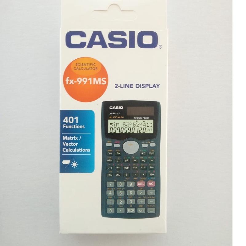 

☀ Kalkulator Scientific FX-991MS Calculator Ilmiah fx 991 MS Casio ➻