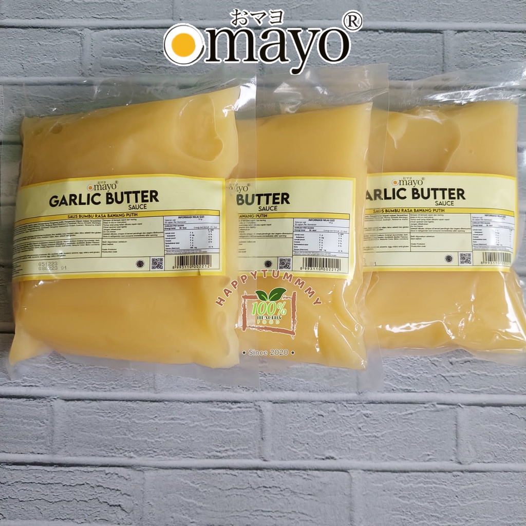 HPT - OMAYO Garlic Butter Sauce 500 g Halal | Bawang Mentega