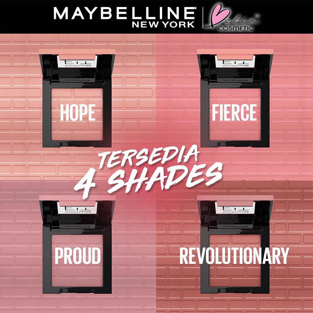 ❤ BELIA ❤ MAYBELLINE Fit Me Blush Make Up (Blush Untuk Wajah Lebih Cerah Dan Tahan Lama)  Pigmented