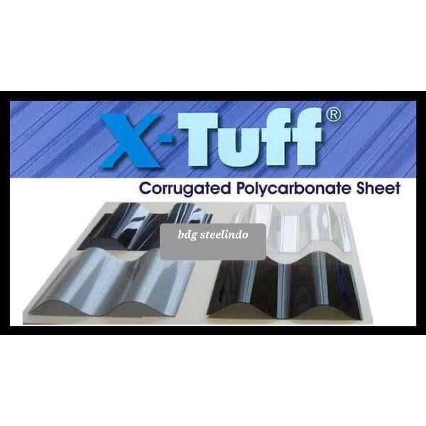 X-tuff/ xtuff/ atap polycarbonate roma/ greca/ trimdeck