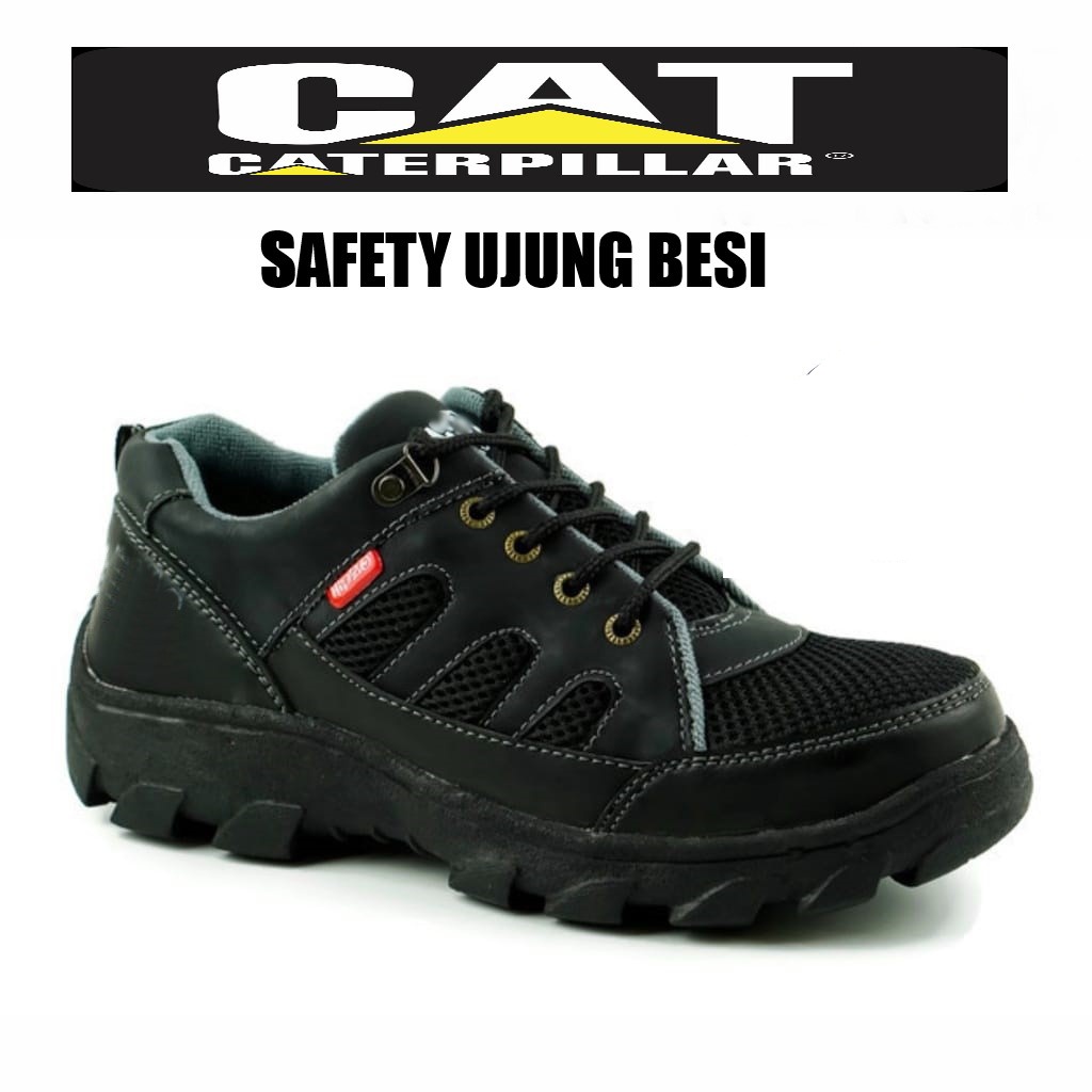 Sepatu safety pendek sepatu safety pendek pria sepatu safety pendek ujung besi  sepatu savety pendek