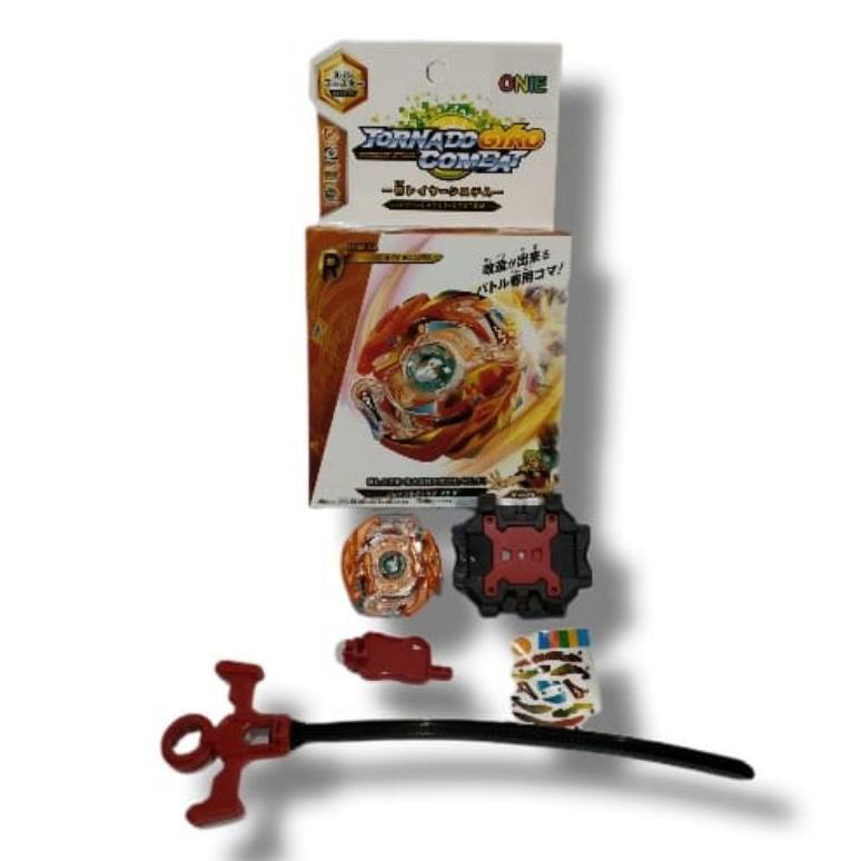 MAINAN GANGSING BEYBLADE PLUS LAUNCHER BRUSH SISTEM .