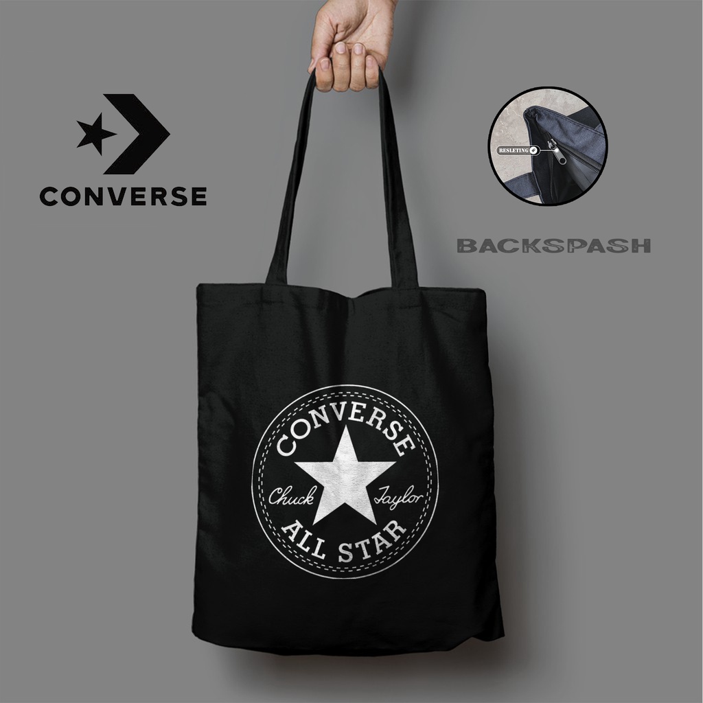 Totebag Tas Converse Custom Pria Wanita