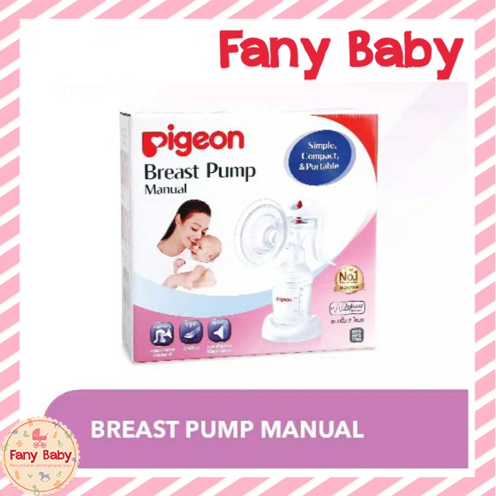 PIGEON BREAST PUMP MANUAL / POMPA ASI