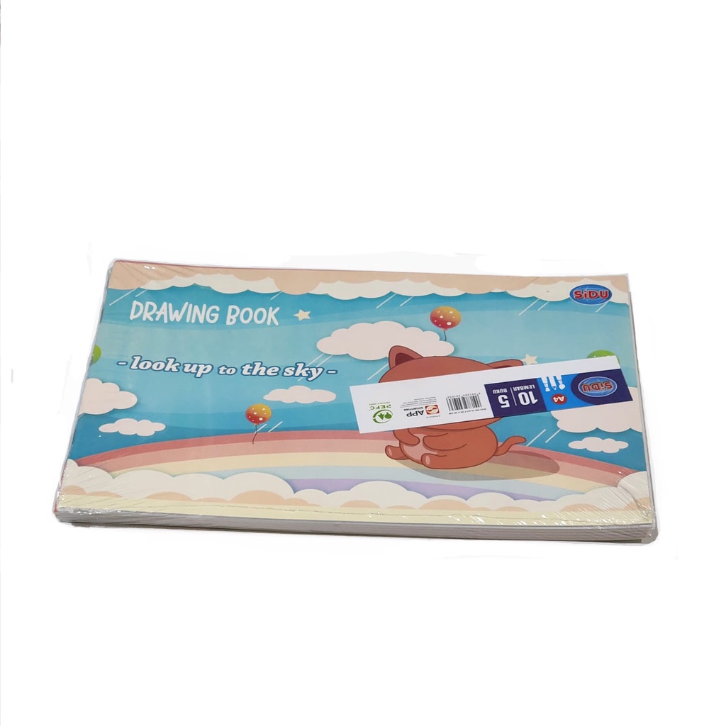 

1 Pak / 5 Buku Gambar / Drawing Book Sidu A4 10's Sinar Dunia