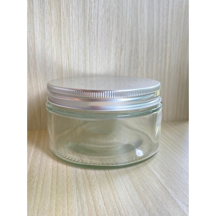 Jar Tutup Aluminium / Jar Lilin / Jar Kue Pudding / Toples Jar Kaca